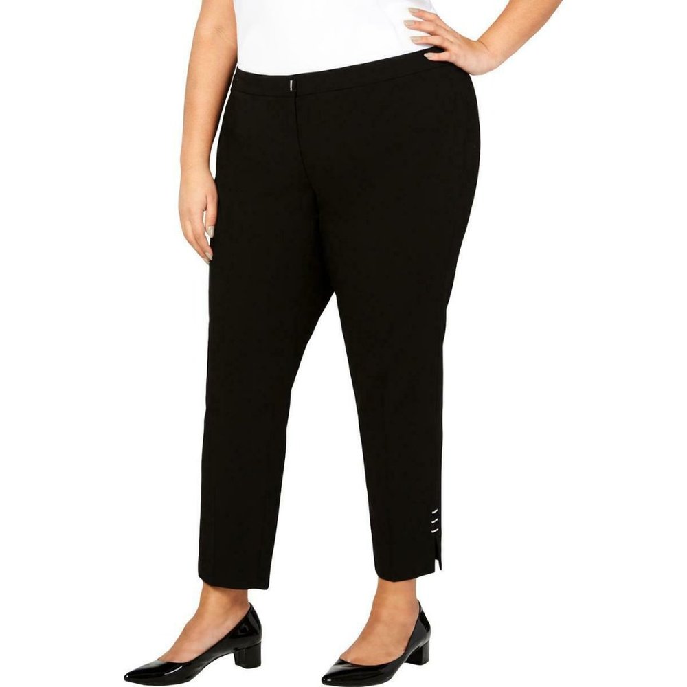Calvin Klein Studded Split Hem Straight pant